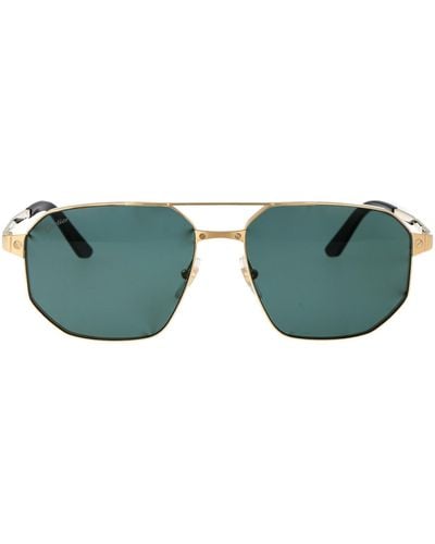 Cartier Ct0462s Sunglasses - Green