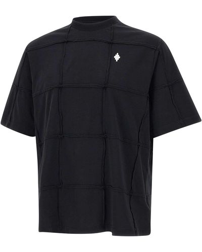 Marcelo Burlon Cross Inside Out Cotton T-Shirt - Black