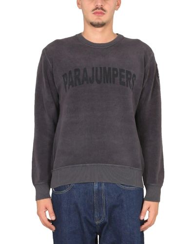 Parajumpers Sweatshirt With Logo - Gray