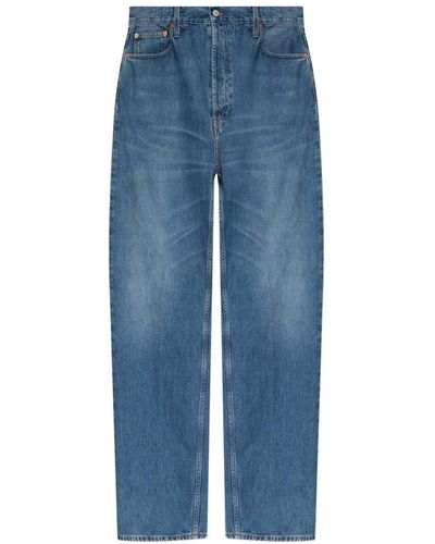 Gucci Relaxed Fitting Denim Jeans - Blue