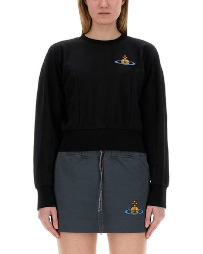 Vivienne Westwood Sweatshirt "Cynthia" - Black