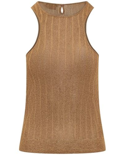 Tom Ford Knitted Tops - Brown