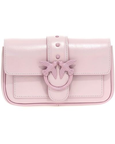 Pinko 'Love One Pocket' Crossbody Bag - Pink