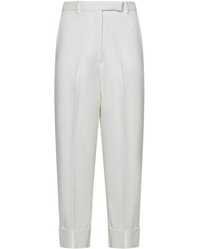 Thom Browne Trousers - White