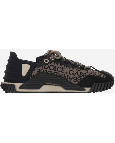 Dolce & Gabbana Ns1 Nylon Trainers - Black