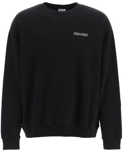 Marcelo Burlon Logo Sweatshirt - Black