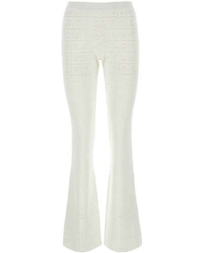 Givenchy Jacquard Pant - White