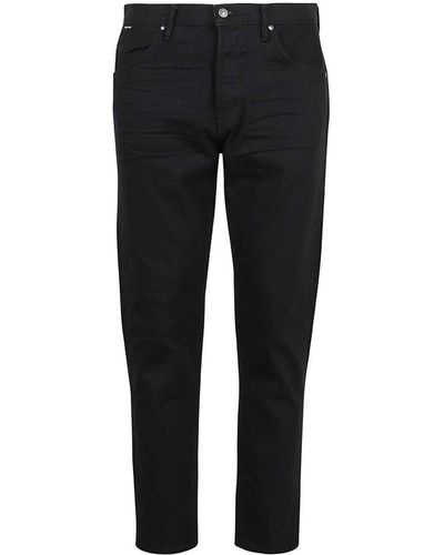 Tom Ford Tapered Fit Jeans - Black