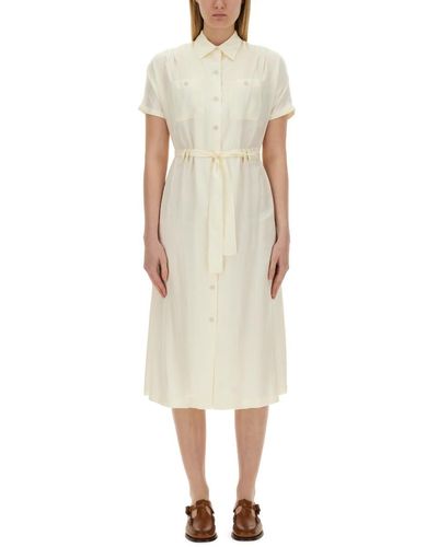 A.P.C. Chemisier Dress - Natural