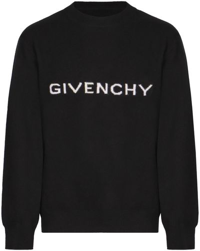Givenchy Wool Crew-Neck Jumper - Black