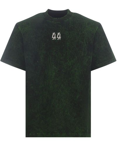 44 Label Group T-Shirt T-Solare Made Of Cotton - Green