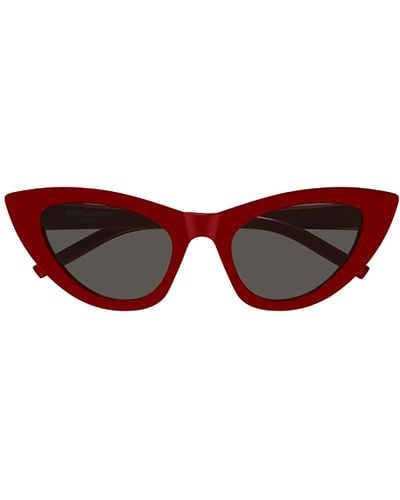 Saint Laurent Sl 213 Lily Sunglasses - Red