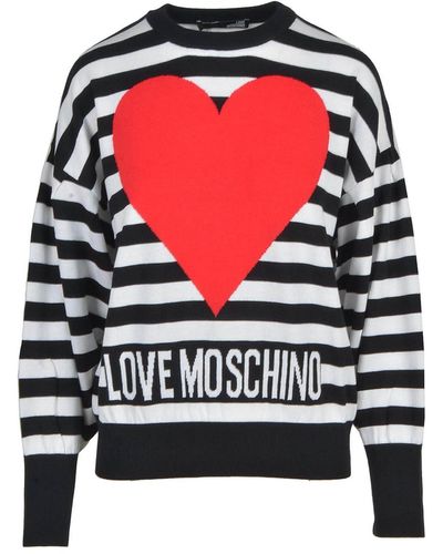 Love Moschino Love Knitwear In - White