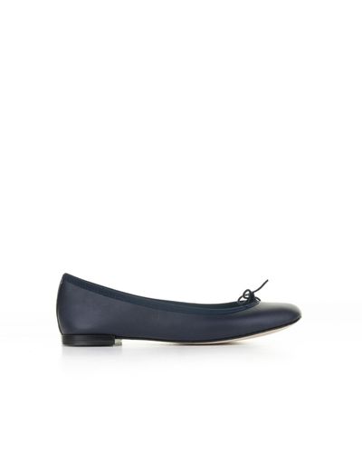 Repetto Leather Ballet Flat - Blue