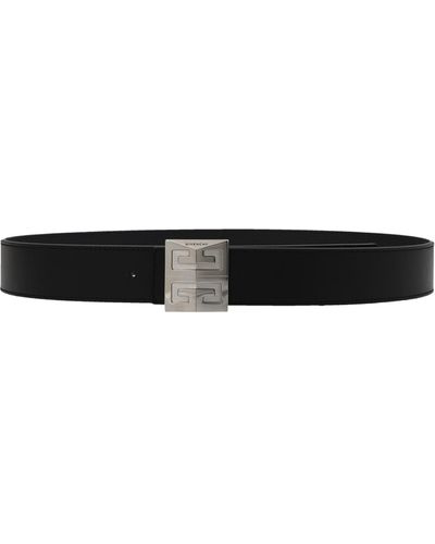 Givenchy 4g Reversible Belt - White