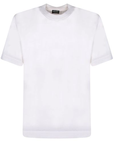 ZEGNA Ultra-Light T-Shirt By - White