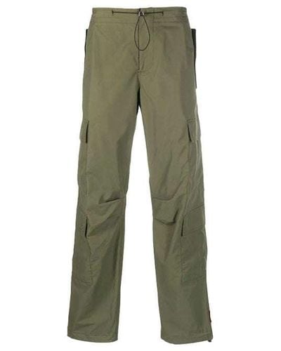 John Richmond Pants With Pockets On The Front - Green
