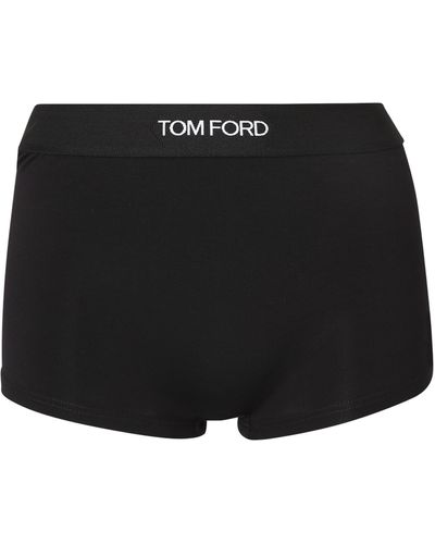 Tom Ford Modal Boxer Shorts - Black
