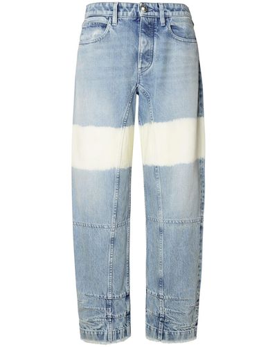 Jil Sander Stripe Detail Jeans - Blue