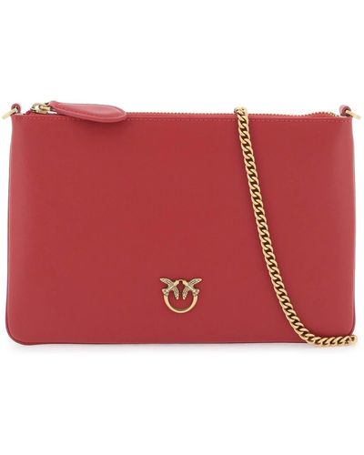 Pinko Pouch With Chain - Red