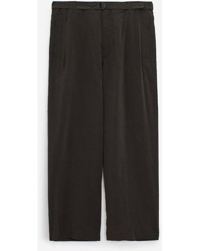 Lemaire Seamless Belted Pants - Black