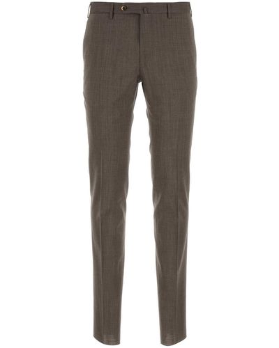 PT01 Dove Stretch Wool Pant - Gray