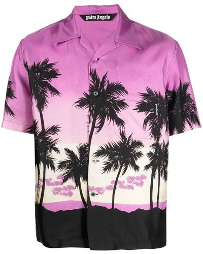 23ss 正規品 新品 PALM ANGELS ボーリングシャツ 52 | gulatilaw.com