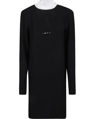 N°21 Long-Sleeved Dress - Black