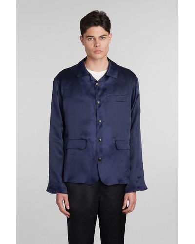 4SDESIGNS Casual Jacket - Blue