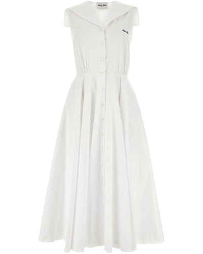 Miu Miu Dress - White