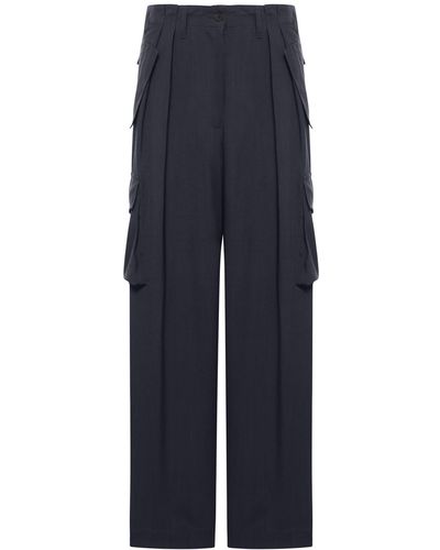 Dries Van Noten Cargo Pants - Blue