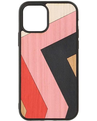 Wood'd Wood Iphone 12/12 Pro Cover - Multicolor