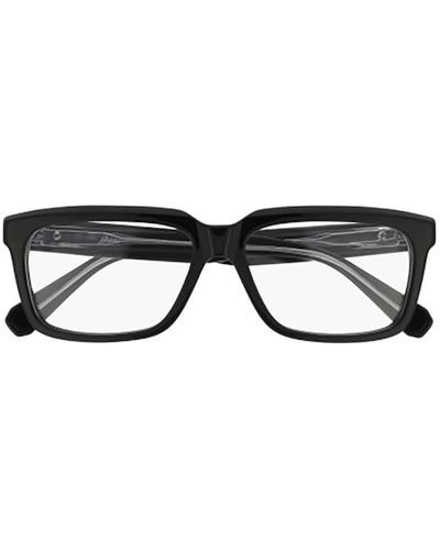 Brioni Metal Glasses - Black
