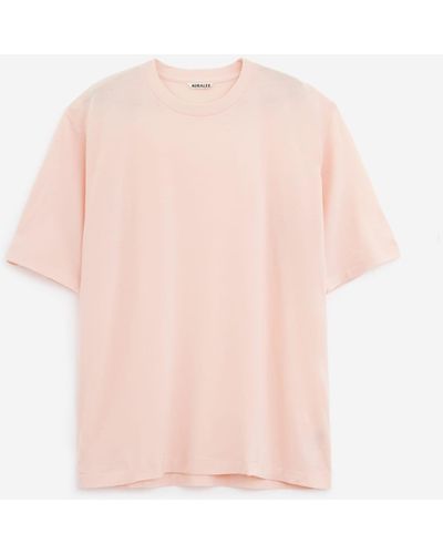 AURALEE T-Shirt - Pink