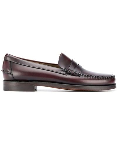Sebago Leather Loafers - Brown