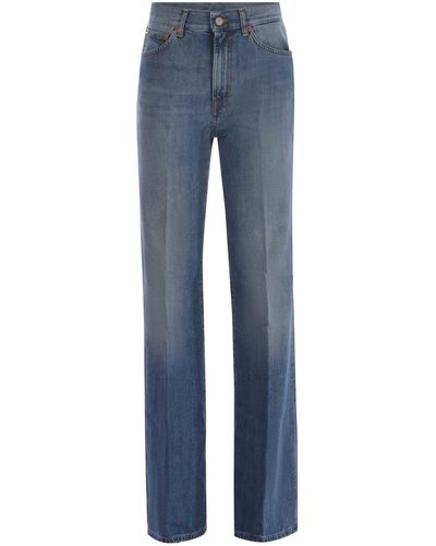 Dondup Jeans Amber Made Of Denim - Blue