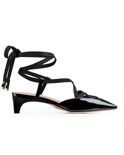 Dior Leather Court Shoes - Black