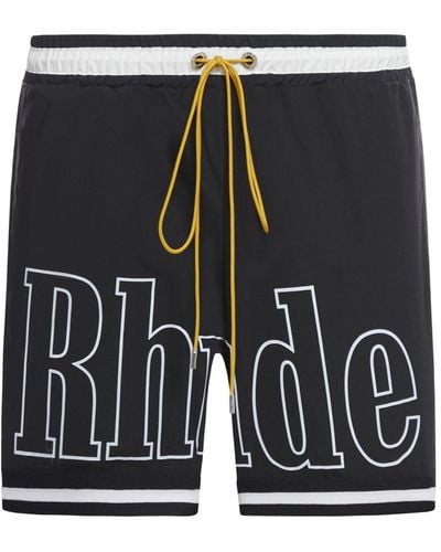 Rhude Basketball Swim Short - Black