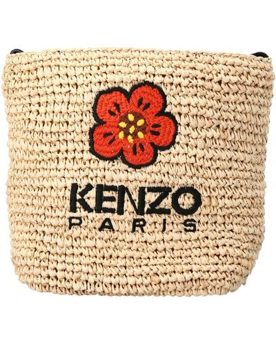 KENZO Boke Flower Shoulder Bag - Natural