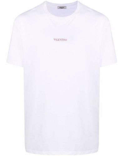Valentino Garavani T-shirt Jersey Regular Print Vltn - White