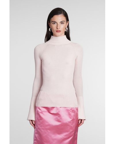 Sa Su Phi Knitwear In Rose-pink Cashmere