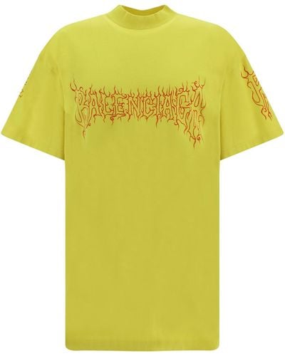 Balenciaga T-shirts - Yellow