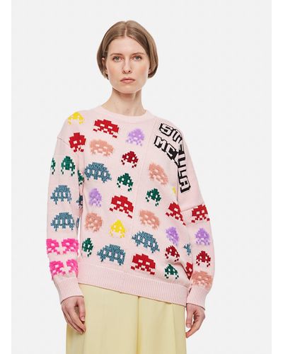 Stella McCartney Game On Wool Sweater - Pink