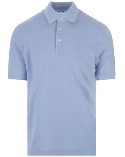 Fedeli Light Polo Shirt - Blue