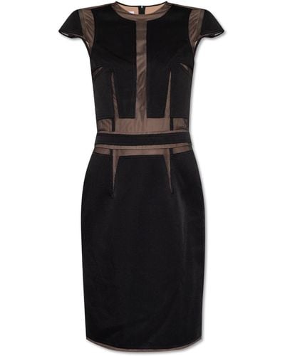 Moschino Dress With Inserts - Black