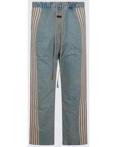 Fear Of God Cotton Trousers - Blue