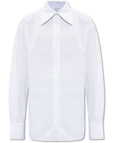 Bottega Veneta Shirt With Stitching - White
