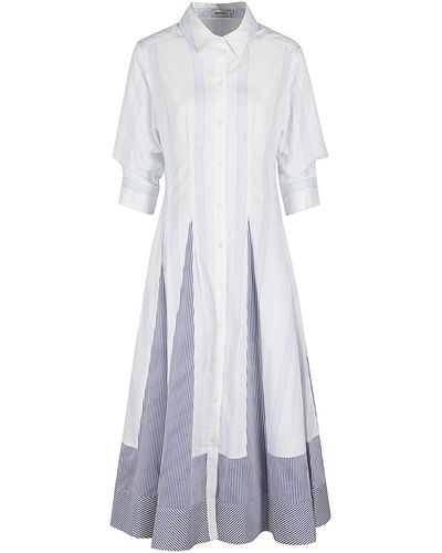 Jonathan Simkhai Jazz Patchwork Dress - White