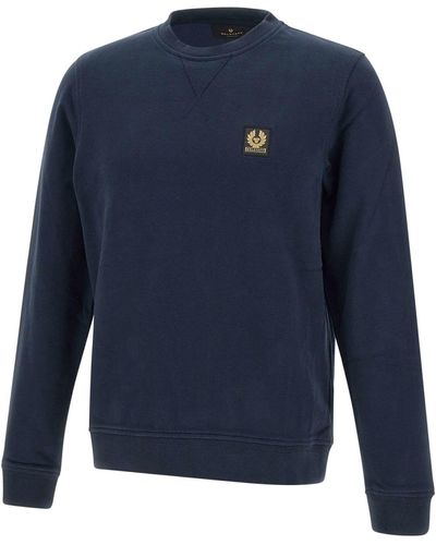 Belstaff Cotton Sweatshirt - Blue