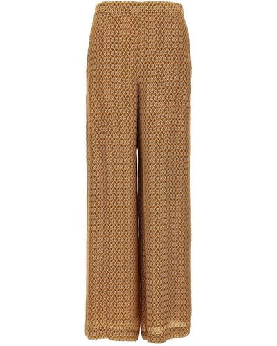 Michael Kors All Over Print Trousers - Natural